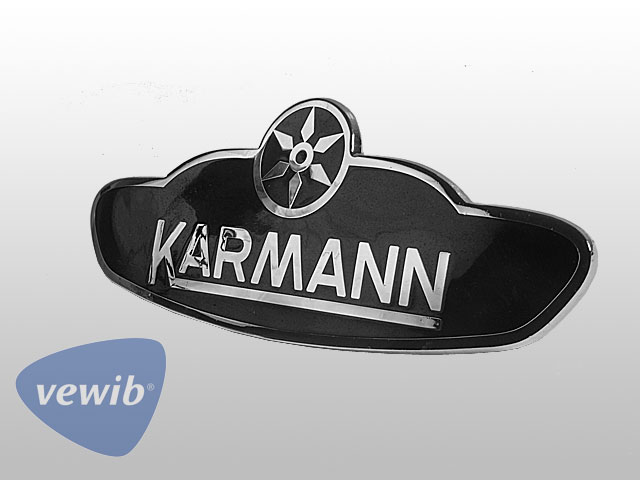 Karmann-Emblem für Käfer Cabrio