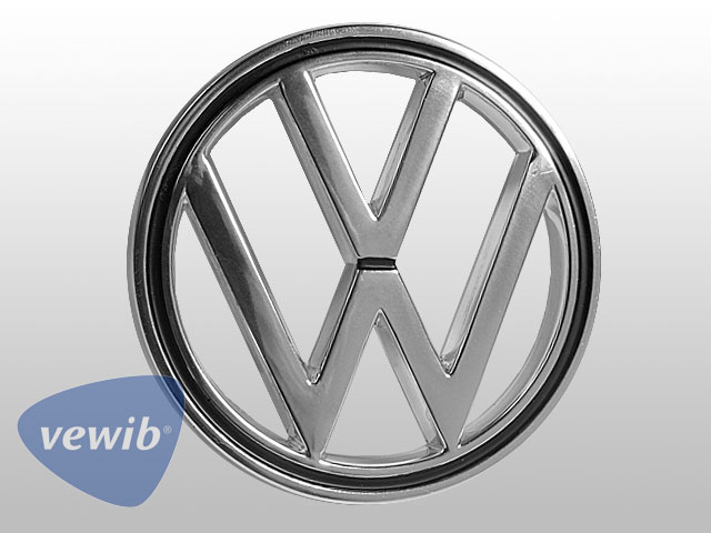 VW-Zeichen für Kofferraumhaube chrom 63-