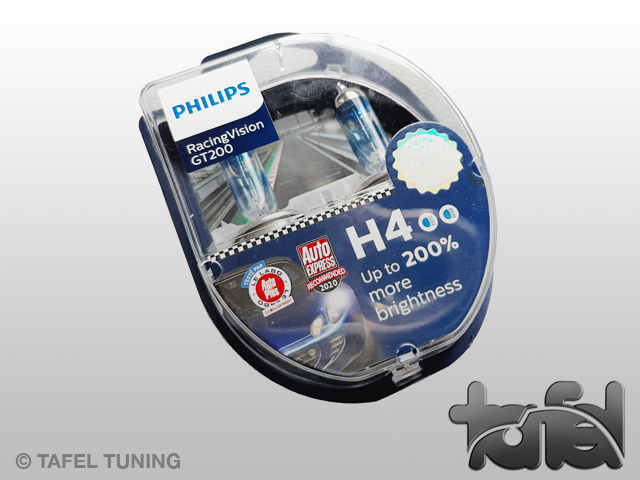 Glühlampe Philips H4 RacingVision GT200